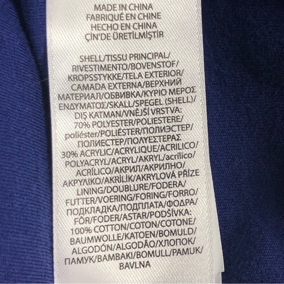 Polo Ralph Lauren 1/4 Zip Teddy Fleece Jacket Sz S/7 - Picture 12 of 14